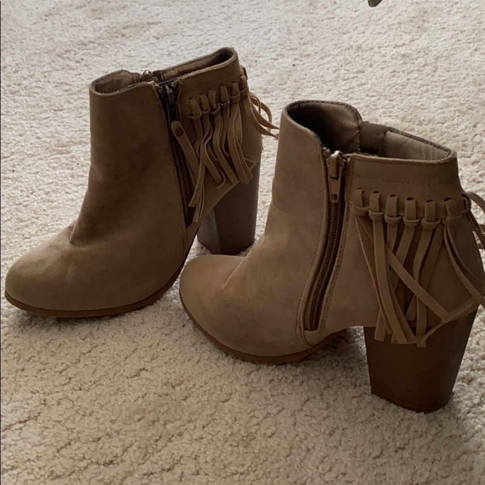 Fall Tan Booties